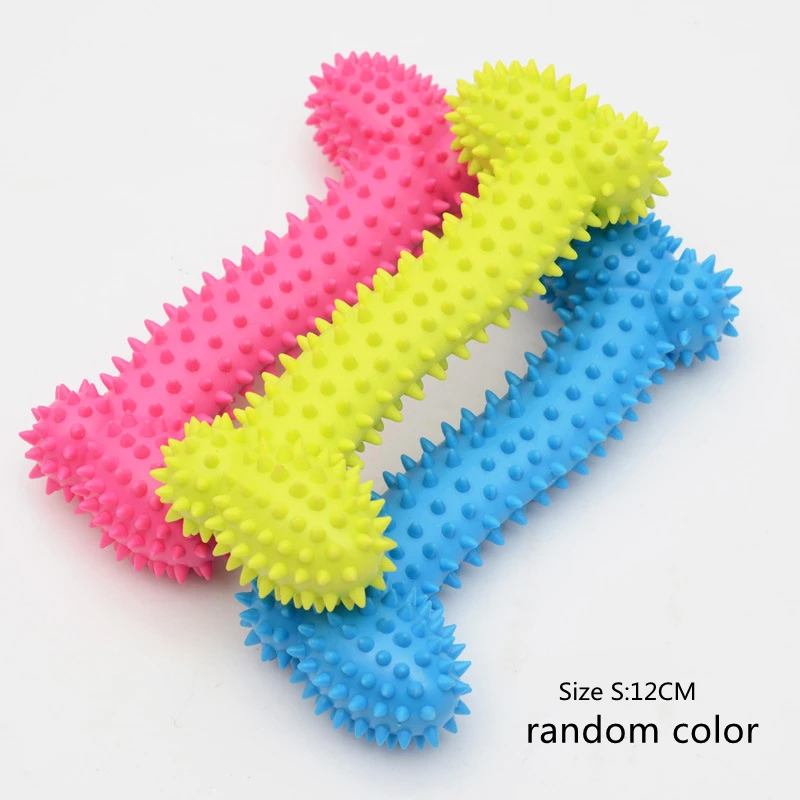 1PCS Pet Toys for Small Dogs Rubber Resistance To Bite Dog Toy Teeth Cleaning Chew Training Toys Pet Supplies Puppy Dogs Cats - Image 7