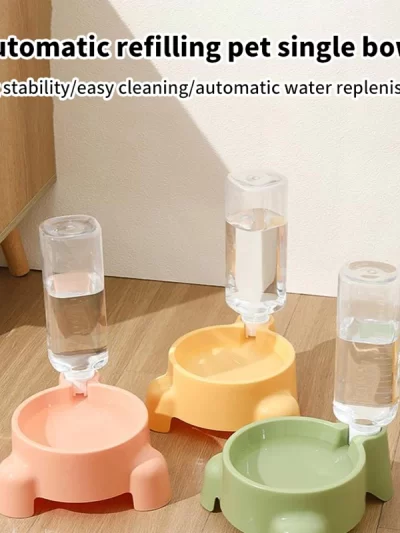Pet Water Bottle Automatic Water Feeding For A Single Bowl Of Drinking Water Puppy Cat Drinking Bowl Dispenser Pet Supplies