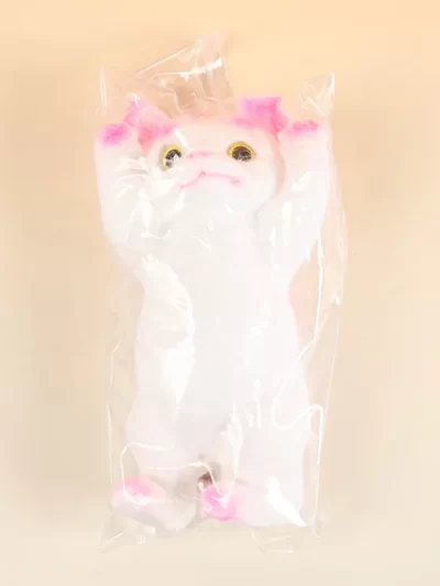 Novelty Slow Rebound Cat Doll Squeeze Toy Cartoon Animal Simulation Cat Squeeze Toys Soft Colorful Cat Fidget Toy Mini Ornaments