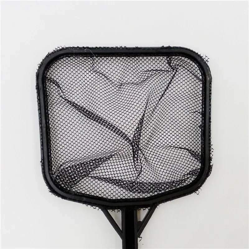 41cmx12cm Portable Long Handle Square Aquarium Fish Tank Fishing Net Landing Net Fish Floating Objects Cleaning Tools - Image 5