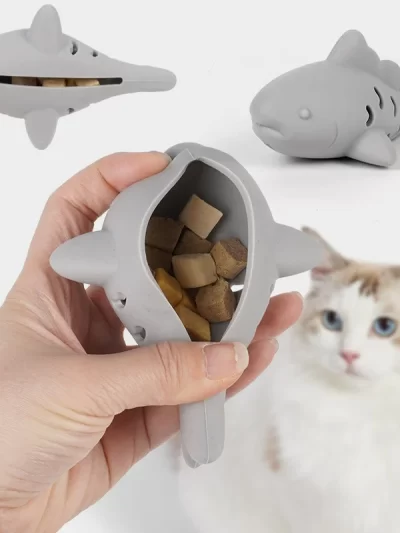 1PCS Interactive Cat & Dog Toy - Durable Bite-Resistant Design, Hiding Food & Grinding Teeth Entertainment for Small Pets