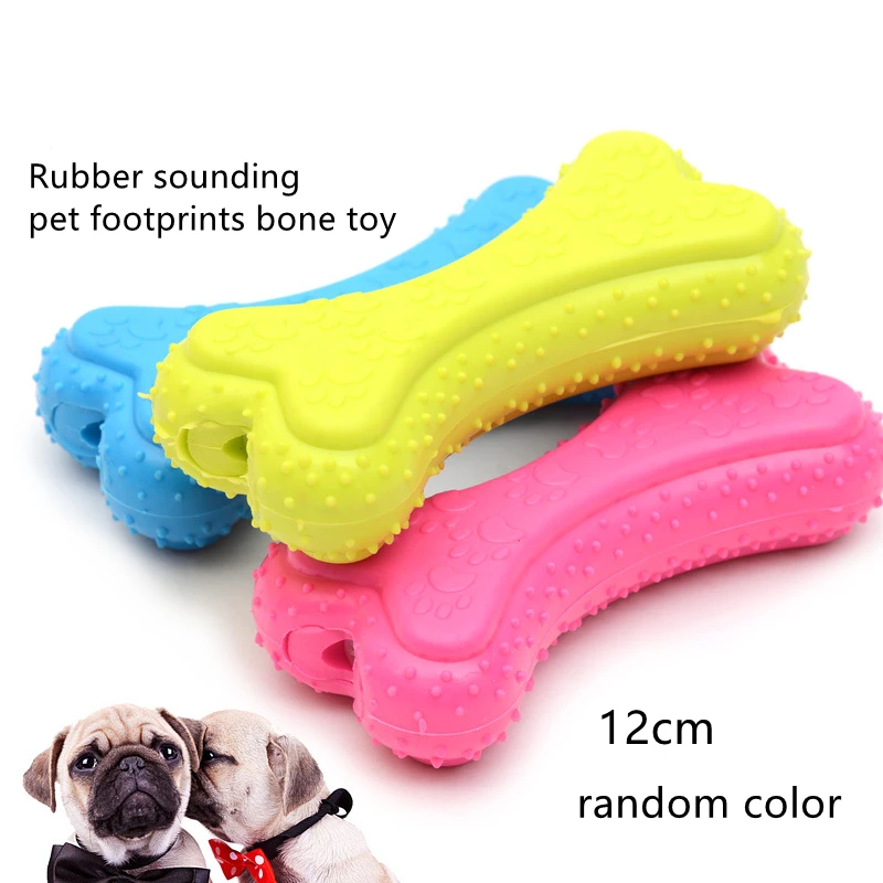 1PCS Pet Toys for Small Dogs Rubber Resistance To Bite Dog Toy Teeth Cleaning Chew Training Toys Pet Supplies Puppy Dogs Cats - Image 9