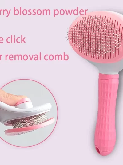 Pet Dog Hair Brush Cat Comb Pet Hair Remover Brush for Dogs Cats Puppy Kitten Grooming Tools Dogs Accessories Pet Supplies