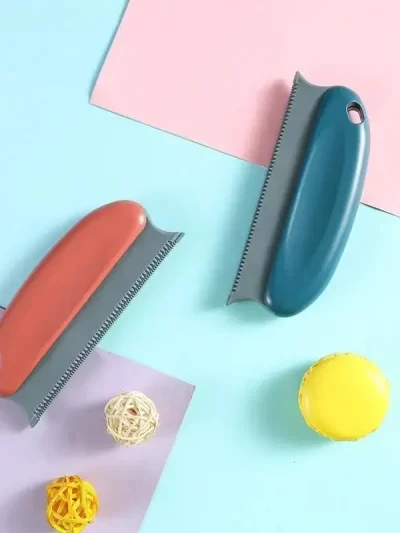 1pc Pet Hair Remover Brush Pet Hair Detailer With Handle Cat And Dog Hair Lint Remover For Cleaning Cars Carpet Sofa Clothes Bed