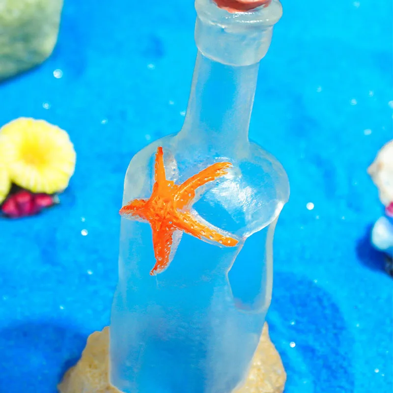 Fish Tank Decorations - Fish Tank Landscape Decorations with Bottle Design, Suitable for Aquatic Environments - Image 4