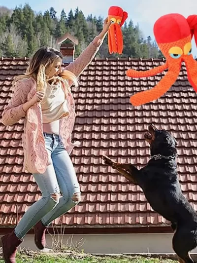 Cat Dog Supplies Bite-resistant Dog Plush Toy Soft Wear-resistant Pet Sound Making Toy Interactive Pet Chew Toy Relieve Boredom