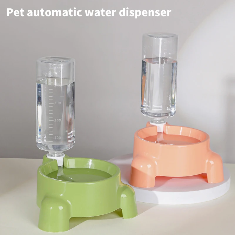 Pet Water Bottle Automatic Water Feeding For A Single Bowl Of Drinking Water Puppy Cat Drinking Bowl Dispenser Pet Supplies - Image 2