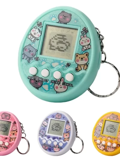 Electronic Pets Game Toys Virtual Tamagotchi in Russian Original German Spanish Polish Digital Animals Toys For Kids Child Pixel