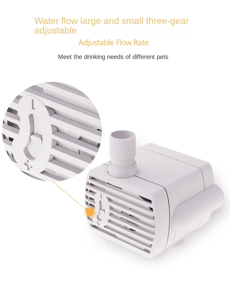 Water Pump Pet Cat Water Fountain Anti-dry Burning Motor Replacement for Cat Flowers Drinking Bowl Water Dispenser Pet Products - Image 12