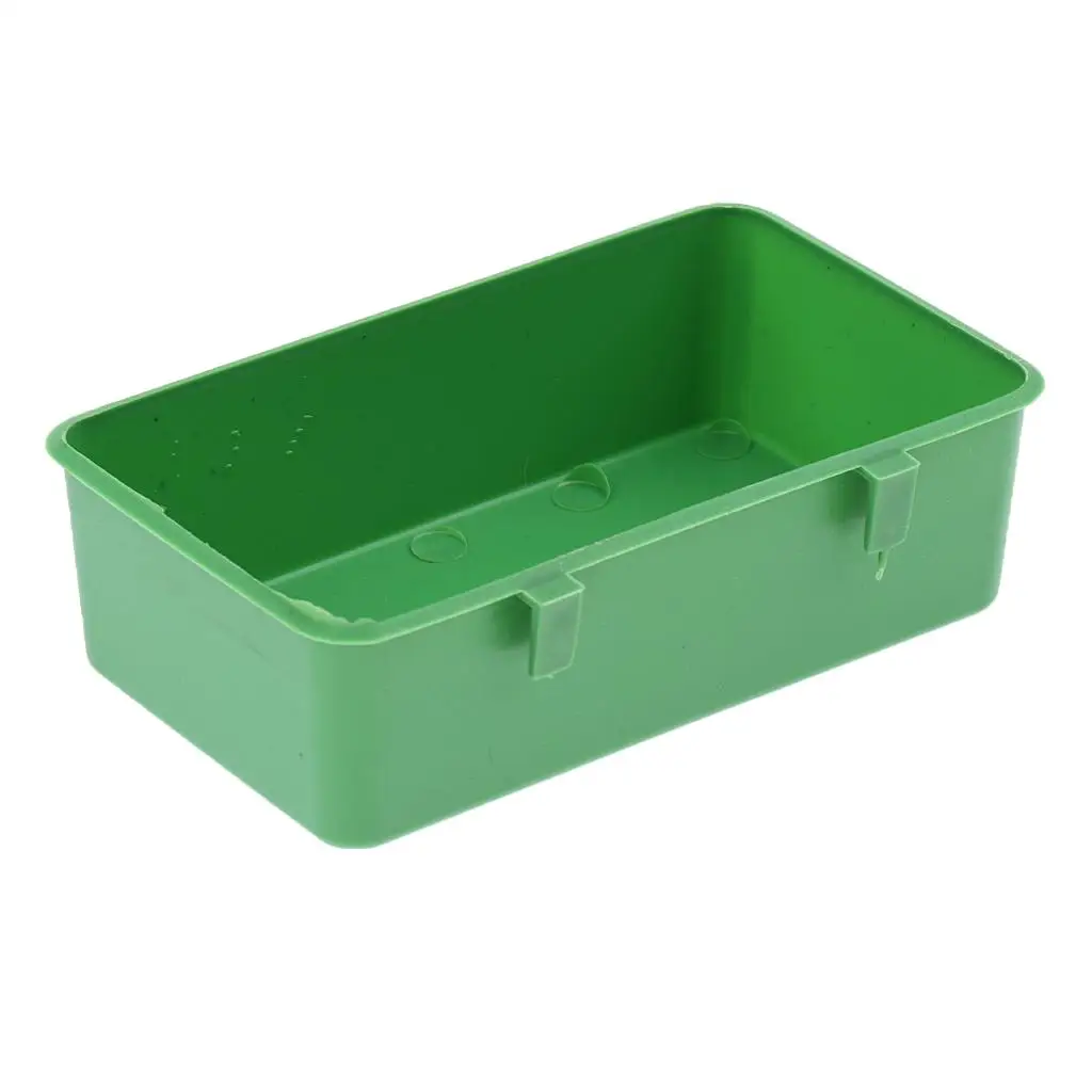 10Pcs Plastic Bird Feeder Parrot Food Water Bowl Cage Accessories for Pigeons Cockatiels Bird Feeding Supplies - Image 7