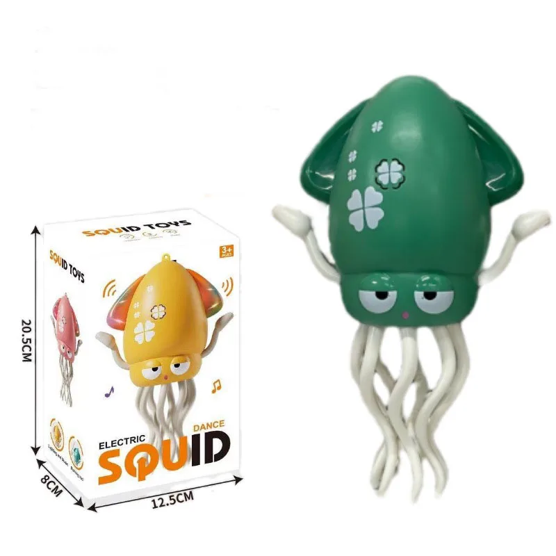 2025 Dancing Octopus Kid Electronic Pet Toys Cartoon Interactive Development Moving Education Toddler Toy Gift For Kids - Image 6