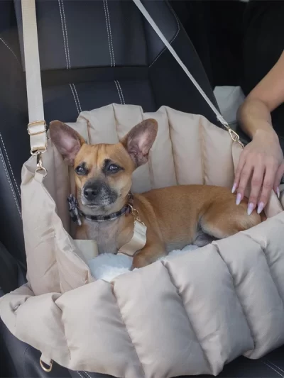 Safety Dog Car Carrier Handbag Seat for Small Dogs Cat Portable Puppy Carrier Tote Safety Pet Booster