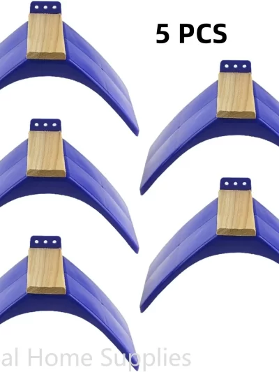 5PCS Pigeon Perch Bird Stand with Wood Bird Rest Roost for Outside Plastic Heat Resistance Dove Rest Stand Holder Supplies