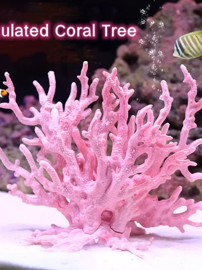 Fish Tank Aquascape Simulation Coral Water Plant Resin Fake Coral Aquarium Decorations Marine Hard Dead Coral Ornaments Undersea