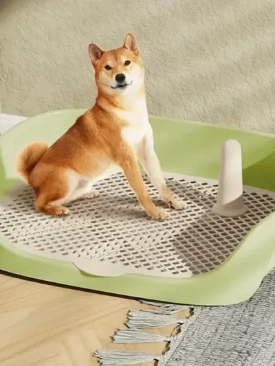 Pet Supplies Indoor Dog Potty Training Toilet Pet Toilet for Small Dogs Cats Portable Dog Training Toilets Puppy Pad Holder Tray
