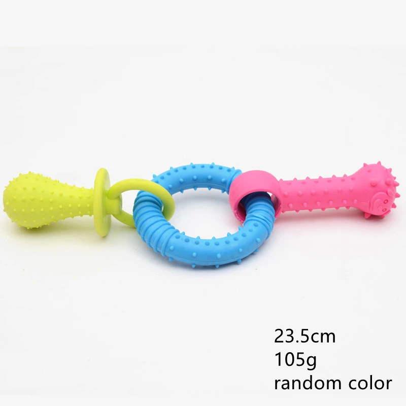 1PCS Pet Toys for Small Dogs Rubber Resistance To Bite Dog Toy Teeth Cleaning Chew Training Toys Pet Supplies Puppy Dogs Cats - Image 11