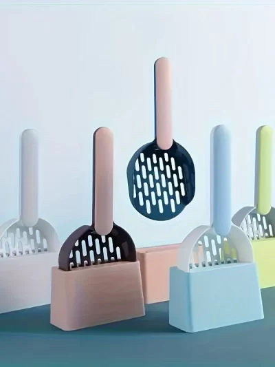 Cat Litter Shovel Set Large Shovel for Cat Litter Small Cat Cleaning Pet Shovel Toilet Cleaning Set Cat Supplies cat box