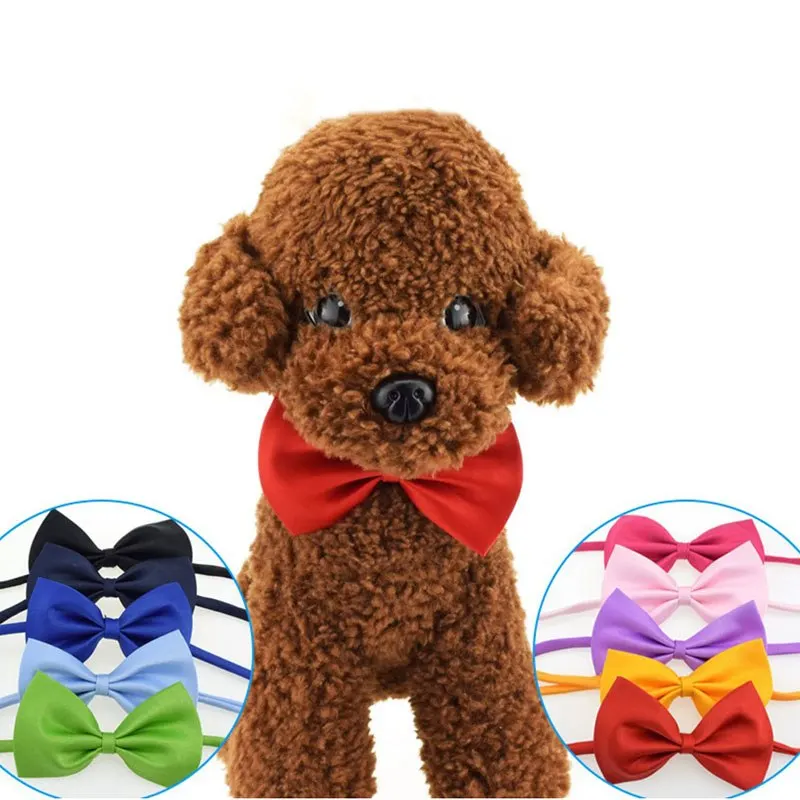 4 pcs/lot Fashion Dog Cat Bow Tie Neck Tie Collar Pet Christmas Dog Bows Accessories Supplies for Dog Clothes Harness - Image 11