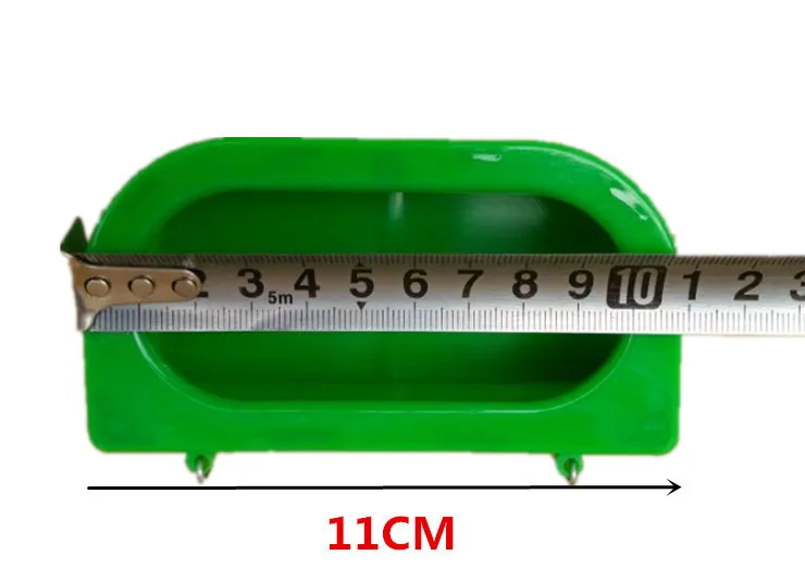 Hot Sale Plastic Green Food Water Bowl Cups Parrot Bird Pigeons Cage Cup Feeder Feeding Parrot Supplies - Image 7