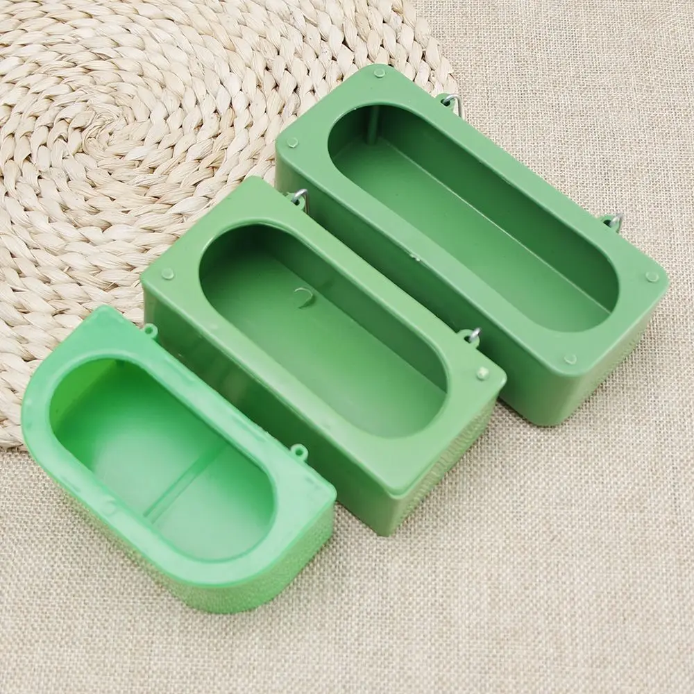 Hot Sale Plastic Green Food Water Bowl Cups Parrot Bird Pigeons Cage Cup Feeder Feeding Parrot Supplies - Image 6