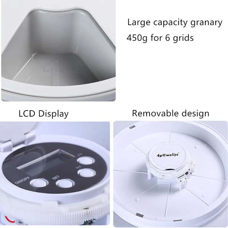 Automatic Pets Feeder Smart Food Dispenser For Cats Dogs With Voice Remind Pet Feed Tool Timer Bowl Pet Feeding Dog Accessories - Image 3