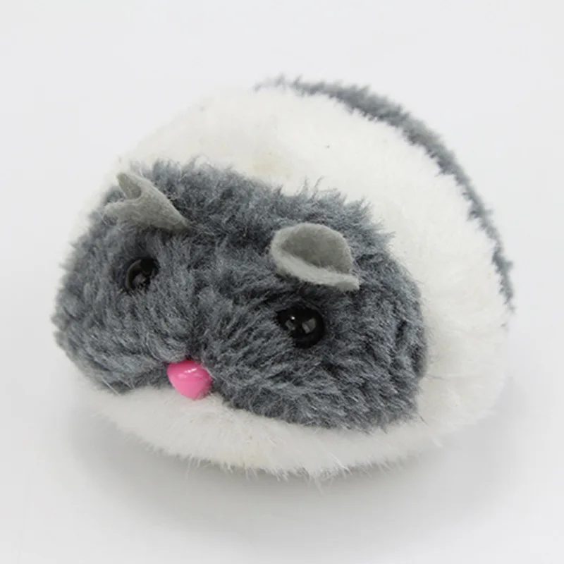 Cute Mouse Cat Toys Cat Supplies Plush Toy Shake Movement Mouse Pet Kitten Funny Plush Little Mouse Interactive Cat Toys - Image 6