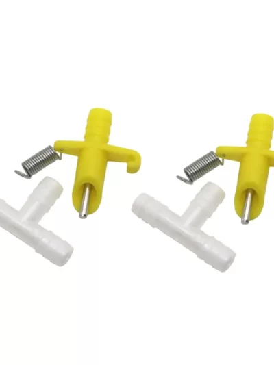 100 Sets Rabbit Drinking Automatic Nipple Water Rabbit Mouse Nipple Water Drinker Rodent Water Feeder For Poultry Farm Animal
