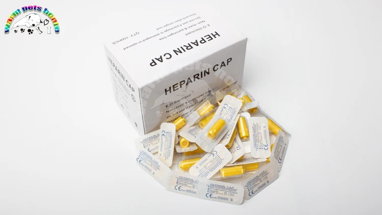 Disposable Heparin Cap IV Cannula Heparin Caps for Pet Animals Dog Cat Veterinary Supplies - Image 12