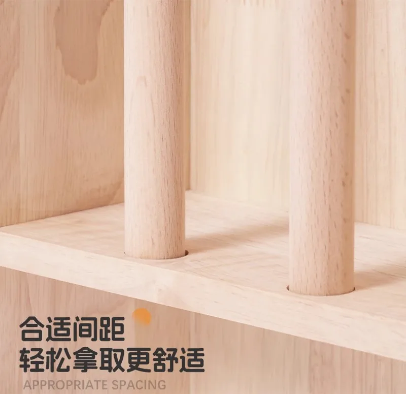 Portable Solid Wood Rabbit Hay Feeder Feeding Manger Cage Hay Dispenser Bunny Hay Raise Design A Grass Rack for Feeding Rabbits - Image 14