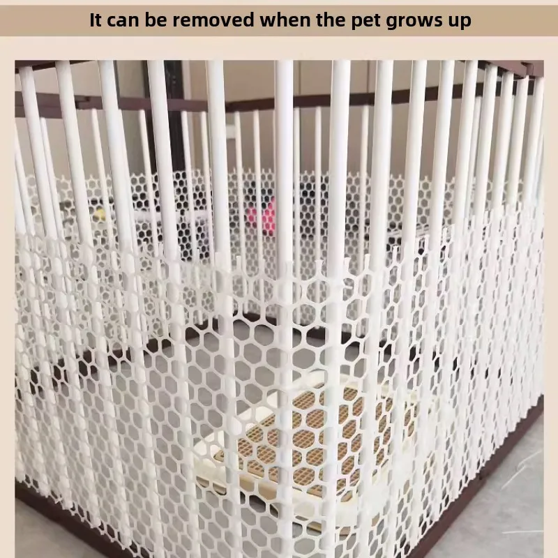 Pet Dog Cage Dog Fence Accessories Protective Netting Encrypted Mesh Baffle Indoor Cats Dogs Pet Defense Products Accessories - Image 5