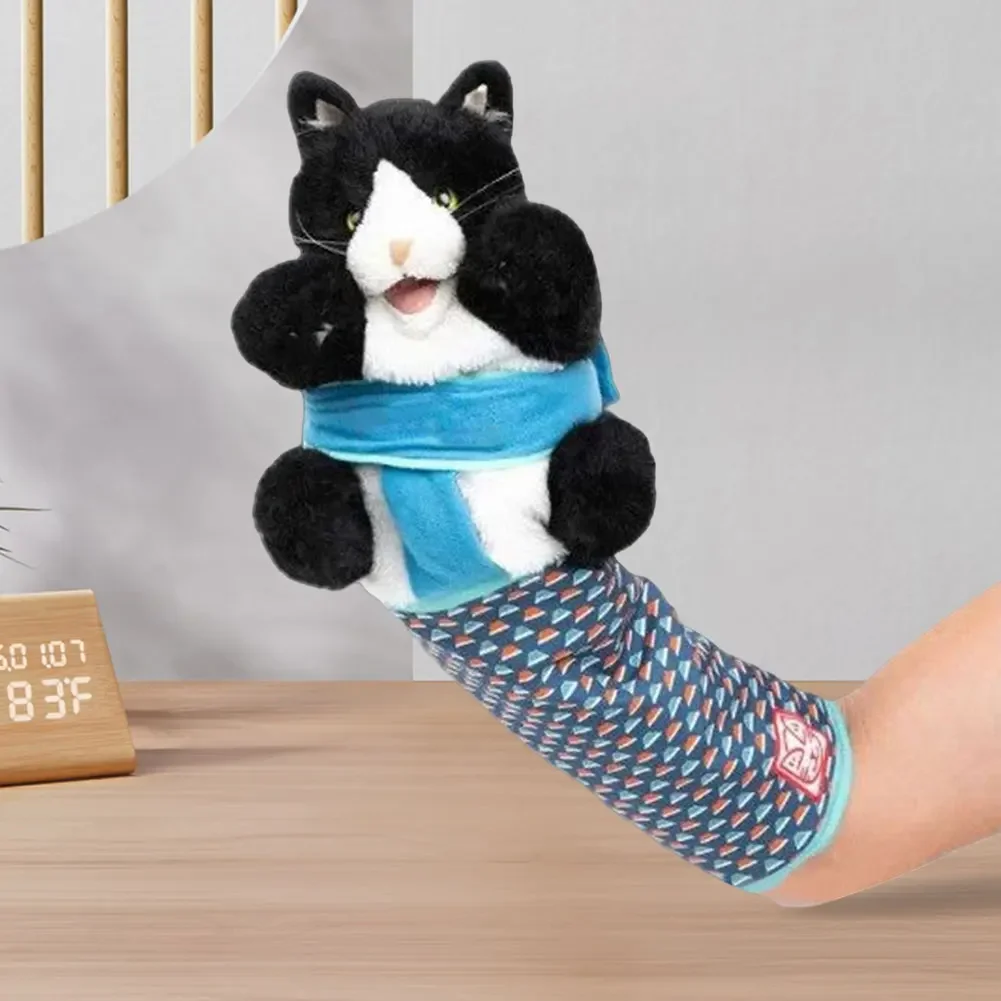 Cats Puppet Wrestler Cat Wrestling Toy Puppet Interactive Hand Puppet for Indoor Cats Kids Pretend Play and Dog Toys - Image 2