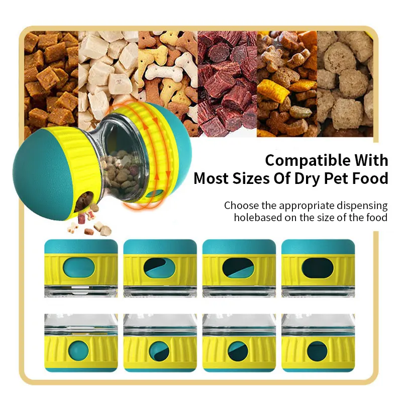 Interactive Dog Toy for Small Medium Large Dogs Cats Treat Dispenser Leaking Food Slow Feeder Pets Ball Toys Labrador Supplies - Image 4