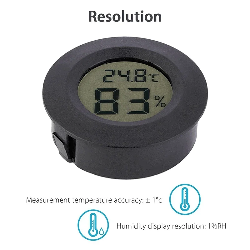 Land Turtles Accessories Aquarium Hygrometer Digital Thermometer Terrarium Reptiles Outdoor Reptile Thermal Plate Heating Mat - Image 3