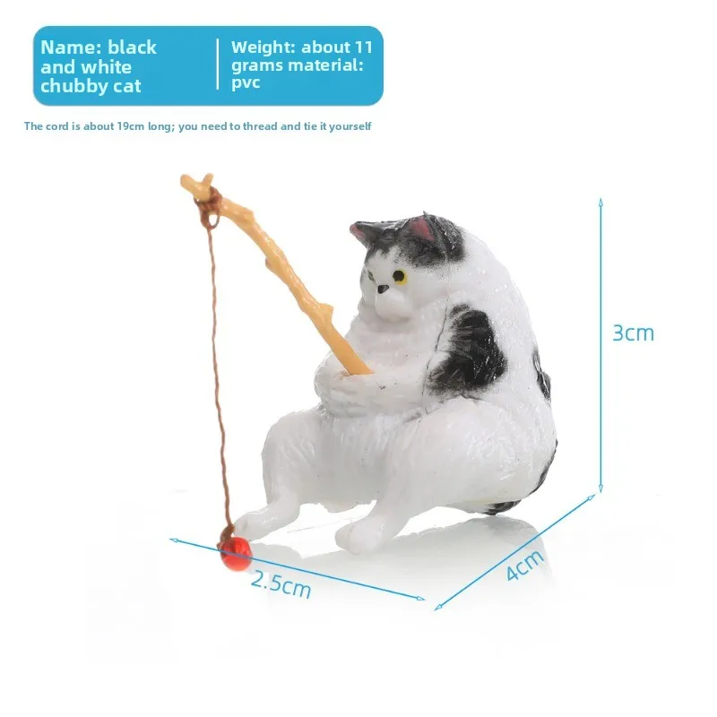 Ornaments Aquarium Accessories Home Decorations Fish Tanks Aquascape Meow Table Decoration and Accessories for Home Decor & Room - Image 10