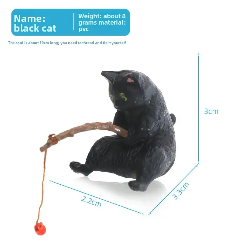 Ornaments Aquarium Accessories Home Decorations Fish Tanks Aquascape Meow Table Decoration and Accessories for Home Decor & Room - Image 7