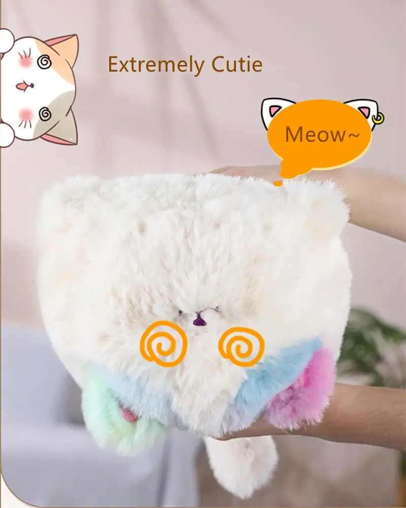 Cute Plush Toys Simulation Cat Dog Interactive Kids Huggy Pets Speak Electronic Accompanied Toy Children Gifts Birthday Awards - Image 17