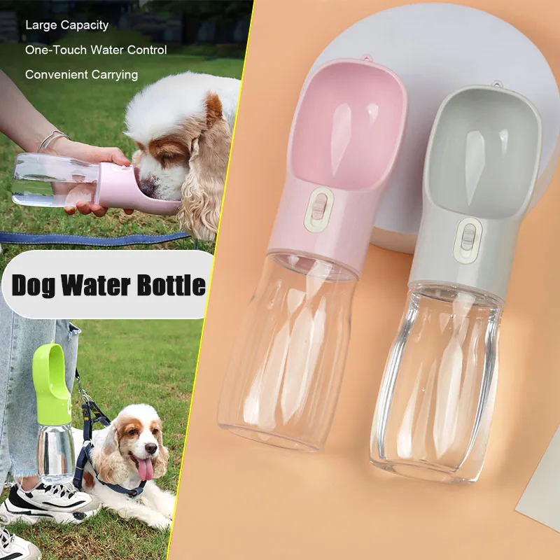 Portable Pet Dog Water Bottle For Small Big Dogs Cats Outdoor Travel Puppy Drinking Bowl Water Dispenser Chihuahua Pug Supplies - Image 2