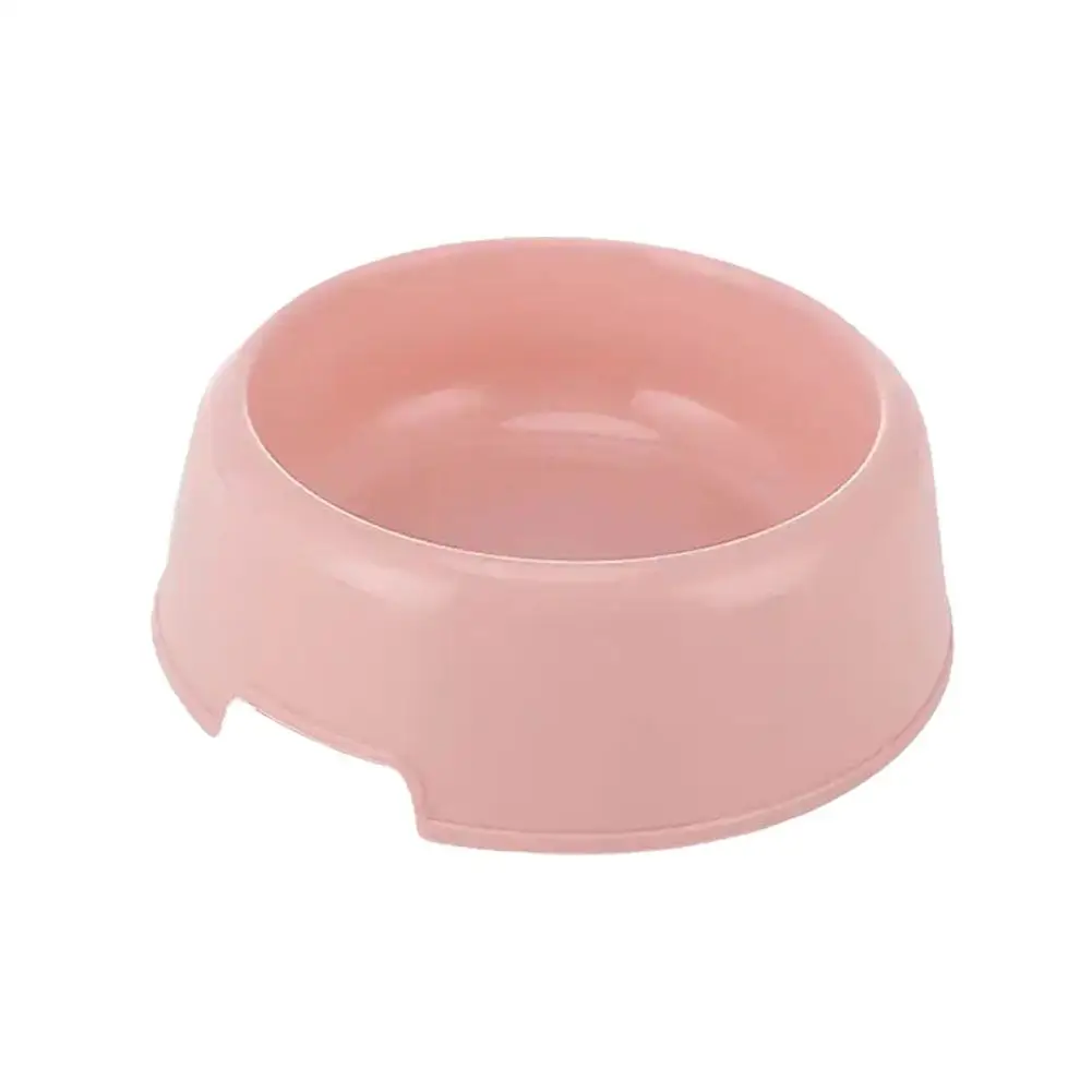 Pet Supplies Candy Colored Plastic Dog Bowl Cat Bowl Bowl Pet Cat Tableware Bowl Bowl Single Small T7Y6 - Image 6