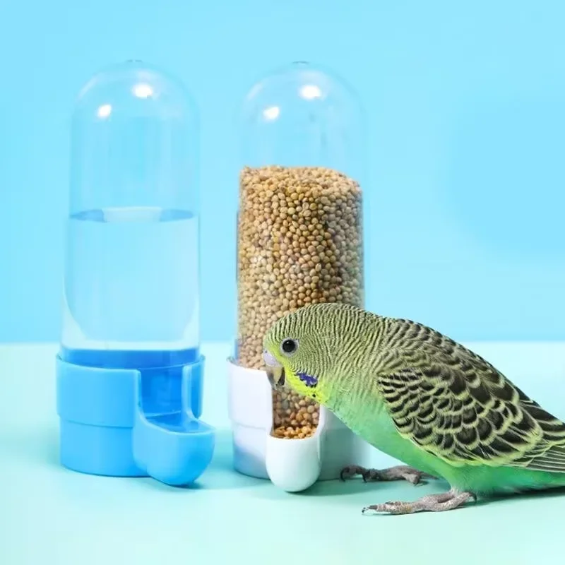 Bird Water Drinker Feeder Waterer with Clip Pet Bird Supplies Dispenser Bottle Drinking Cup Bowls for Pet Parrot Cage - Image 5