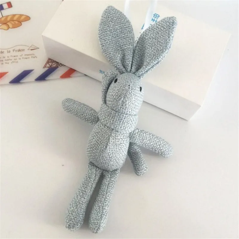 Rabbit Plush , Animal Stuffed Dress Rabbit Key chain TOY, Kid's Party Plush TOY , Bouquet Plush Dolls 2023 - Image 19