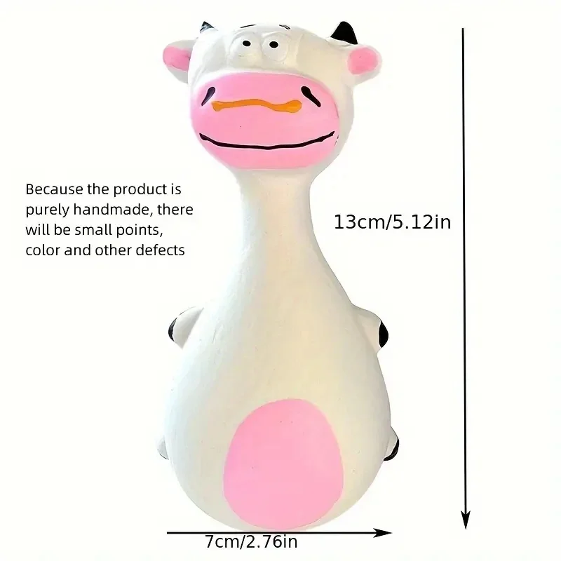 Soft Rubber Chewy Toys Four Styles Squeaky Interactive Throwing Games Cute And Fun Suitable For Small And Medium Sized Dogs - Image 10