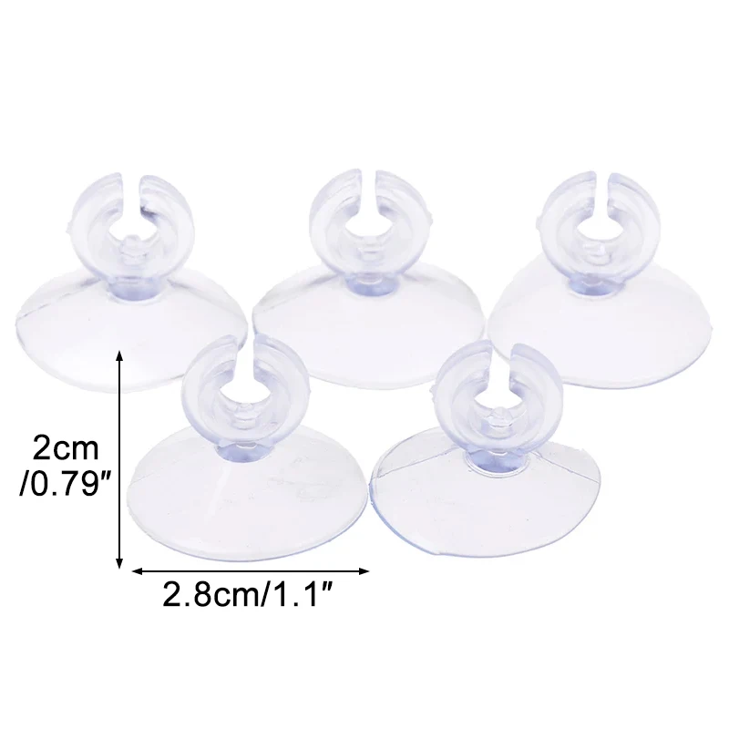 Aquarium Air Pump Accessories Kit with Air Stone Bubble Aerator, Check Valves, Suction Cups, Air Tube, for Fish Tank Oxygen Pump - Image 8