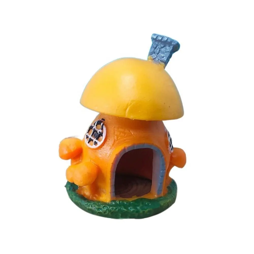 Aquarium Accessories Decorative Mushroom Conch House PVC Mini Fish Shrimp Hiding Shelter Simulation Conch Ornaments Fish Tank - Image 7