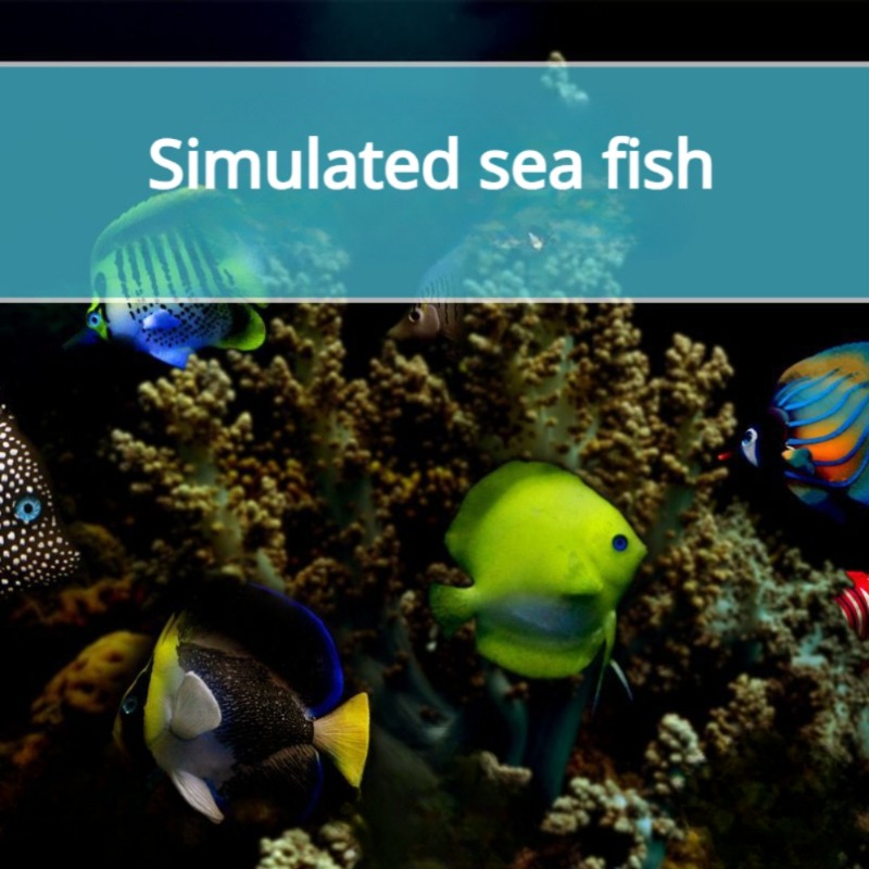 Simulated Silicone luminous Fish Marine Tropical Fish Plastic Immortal Pseudofish Decoration Landscape Fish Aquarium Supplies - Image 11