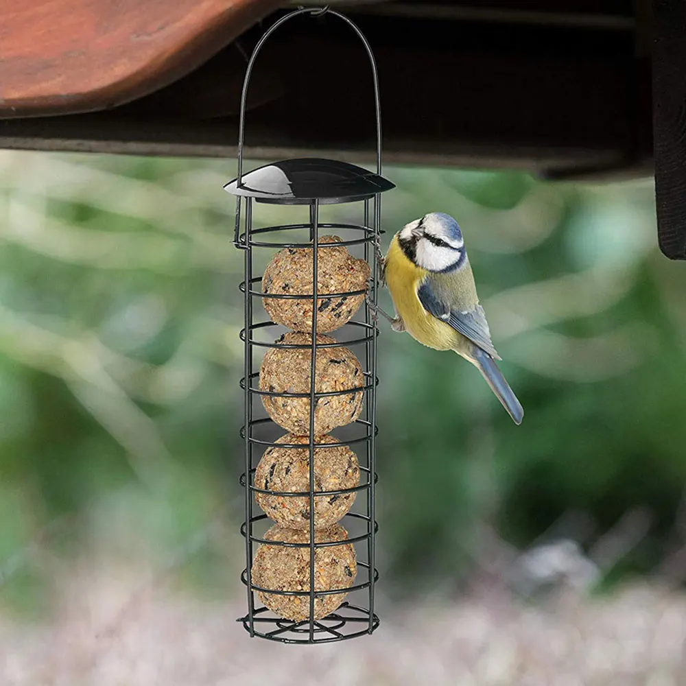 3PCS Wild Bird Feeder House Transparent Hanging Bird FeederGarden Patio Yard Feeding Station Pet Bird Supplies Seed Dispenser - Image 3
