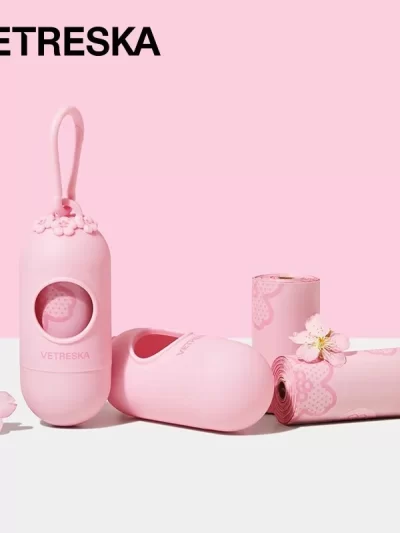 Bags for Dogs Poop Dispenser Outdoor Portable Pet Poop Bags Dog Cat Cleaning Supplies Accessories Pet Droppings Garbage Bag