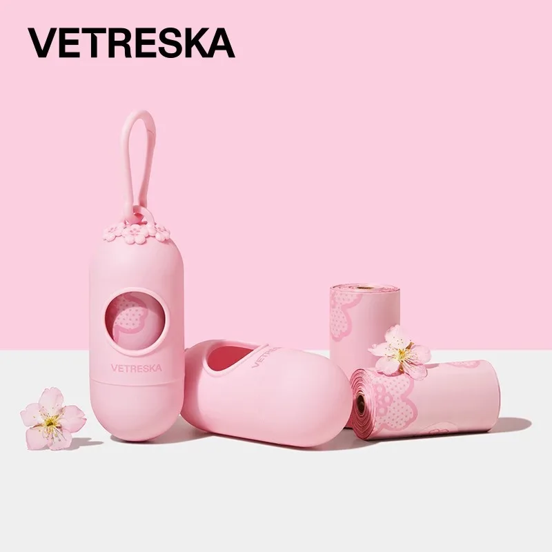 Bags for Dogs Poop Dispenser Outdoor Portable Pet Poop Bags Dog Cat Cleaning Supplies Accessories Pet Droppings Garbage Bag