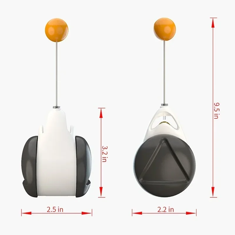 Funny Interactive Smart Toys for Cat, Kitten, Gatos - Unblocking Self - healing Balance Swing Car Pet Cat Toys - Image 5