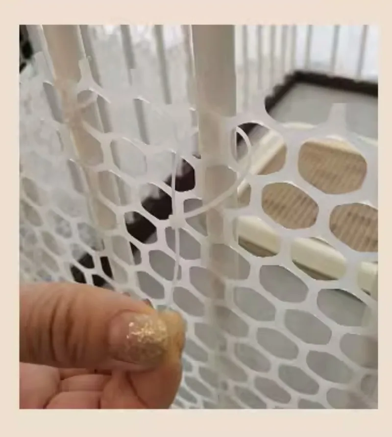 Pet Dog Cage Dog Fence Accessories Protective Netting Encrypted Mesh Baffle Indoor Cats Dogs Pet Defense Products Accessories - Image 14