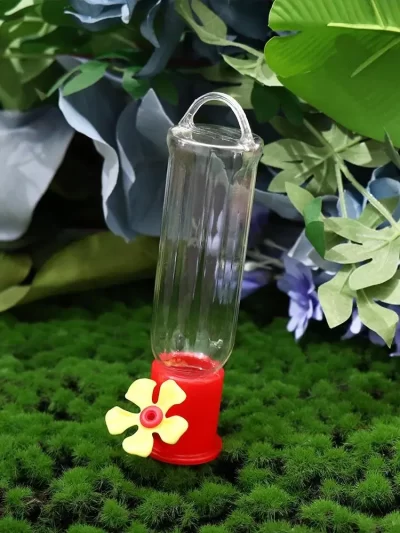 Bird Supplies Plastic Hummingbird Feeders Removable Leak-proof Hanging Bird Feeders Transparent with Hanging Wires Outdoors